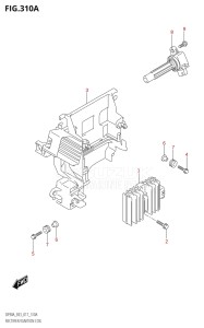 09003F-710001 (2017) 90hp E03-USA (DF90AT) DF90A drawing RECTIFIER / IGNITION COIL