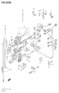 25003F-410001 (2014) 250hp E03-USA (DF250T) DF250 drawing HARNESS (DF200Z:E03)