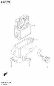 DF20A From 02002F-610001 (P01)  2016 drawing PTT SWITCH (DF15AT:P01)