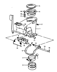 DT4.5 From c-10001 ()  1982 drawing SWIVEL BRACKET