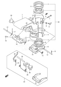 DT8 From 0801-251001 ()  2002 drawing SWIVEL BRACKET