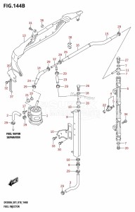 DF200 From 20002F-810001 (E01 E40)  2018 drawing FUEL INJECTOR (E40)