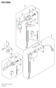 DF30A From 03003F-340001 (P01 P40)  2023 drawing OPT:SWITCH ((020,021):(DF25AT,DF30AR,DF30AT),021:DF25AR)