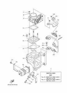 F250GETU drawing THROTTLE-BODY