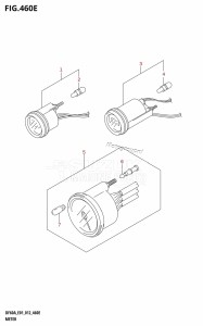 DF40A From 04003F-210001 (E01)  2012 drawing METER (DF60A:E40)