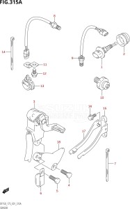 17501Z-780001 (2007) 175hp E01-Gen. Export 1 (DF175ZK7) DF175Z drawing SENSOR