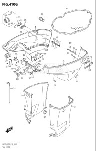 15002Z-610001 (2016) 150hp E03-USA (DF150Z) DF150Z drawing SIDE COVER (DF175Z:E03)