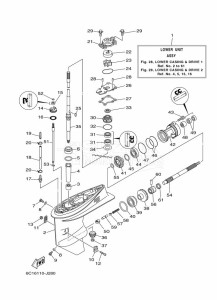 F50L-2010 drawing LOWER-CASING-x-DRIVE-1