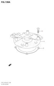 DT30 From 03005-210001 ()  2012 drawing OIL SEAL HOUSING (DT25K:P36)