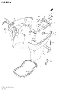 11503Z-310001 (2013) 115hp E03-USA (DF115AZ) DF115AZ drawing SIDE COVER