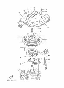 T25LA-2009 drawing GENERATOR