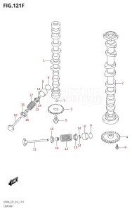 07003F-610001 (2016) 70hp E01 E40-Gen. Export 1 - Costa Rica (DF70A  DF70ATH) DF70A drawing CAMSHAFT (DF80A:E40)