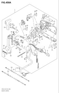 00994F-010001 (2010) 9.9hp P03-U.S.A (DF9.9A   DF9.9ARK10) DF9.9A drawing REMOTE CONTROL (DF8AR,DF9.9AR)