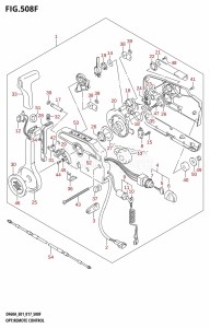 DF40A From 04004F-710001 (E34-Italy)  2017 drawing OPT:REMOTE CONTROL (DF50AVT:E01)