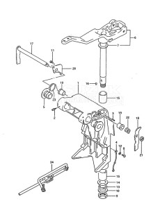 DT 75 drawing Swivel Bracket (1995)