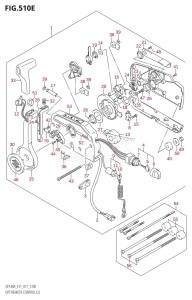 DF115A From 11503F-710001 (E11 E40)  2017 drawing OPT:REMOTE CONTROL (2) (DF115AZ:E40)