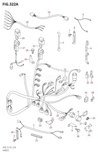 DF60 From 06001F-421001 (E01)  2004 drawing HARNESS