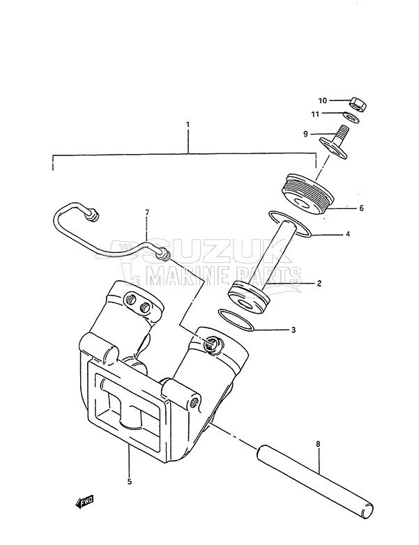 Trim Cylinder (1988 to 1994)