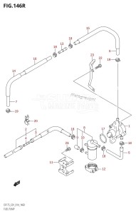 DF150ZG From 15002Z-410001 (E40)  2014 drawing FUEL PUMP (DF175ZG:E01)