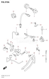 DF200AP From 20003P-610001 (E03)  2016 drawing SENSOR