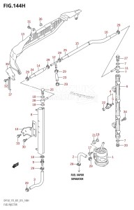 DF150Z From 15002Z-310001 (E01 E40)  2013 drawing FUEL INJECTOR (DF175Z:E40)