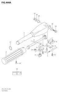 DF6 From 00602F-310001 (P03)  2013 drawing TILLER HANDLE