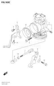 06002F-040001 (2020) 60hp E01 E40-Gen. Export 1 - Costa Rica (DF60A  DF60AQH  DF60ATH) DF60A drawing THROTTLE BODY (DF40AST,DF40ASVT)