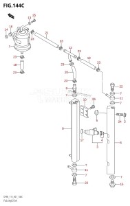 DF115Z From 11501Z-980001 (E01 E40)  2009 drawing FUEL INJECTOR (DF115WT,DF115WZ)