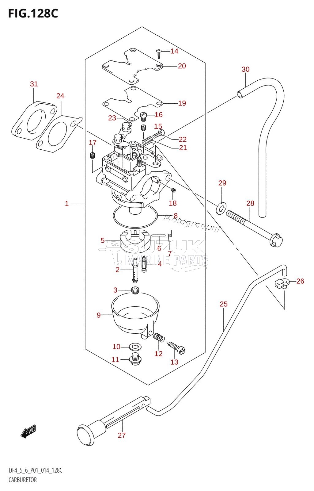 CARBURETOR (DF6:P01)