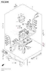 DF140AZ From 14003Z-310001 (E01 E40)  2013 drawing HARNESS (DF100AT:E40)