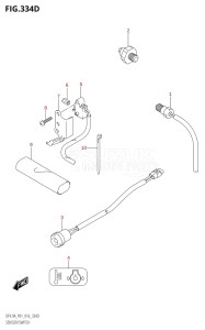 00994F-610001 (2016) 9.9hp P01-Gen. Export 1 (DF9.9A  DF9.9AR) DF9.9A drawing SENSOR / SWITCH (DF9.9AR:P01)