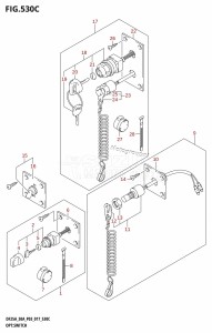 DF30A From 03003F-710001 (P40)  2017 drawing OPT:SWITCH (DF30AT:P03)