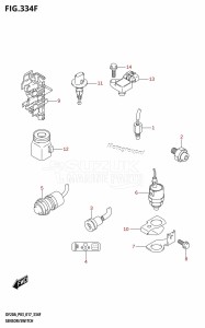 DF9.9B From 00995F-710001 (P03)  2017 drawing SENSOR /​ SWITCH (DF15ATH:P03)