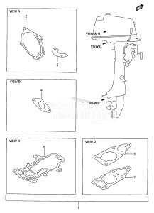 DT4 From 00402-461001 ()  1994 drawing OPTIONAL : GASKET SET (DT5Y)