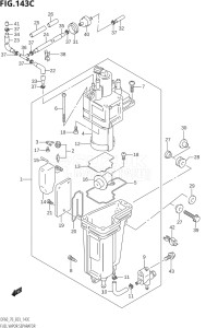 06001F-780001 (2007) 60hp E03-USA (DF60TK7) DF60 drawing FUEL VAPOR SEPARATOR (K1,K2,K3,K4,K5,K6,K7,K8,K9)