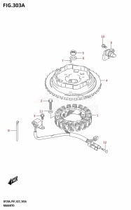 DF20A From 02002F-140001 (E01 P01 P40)  2021 drawing MAGNETO (M-STARTER)