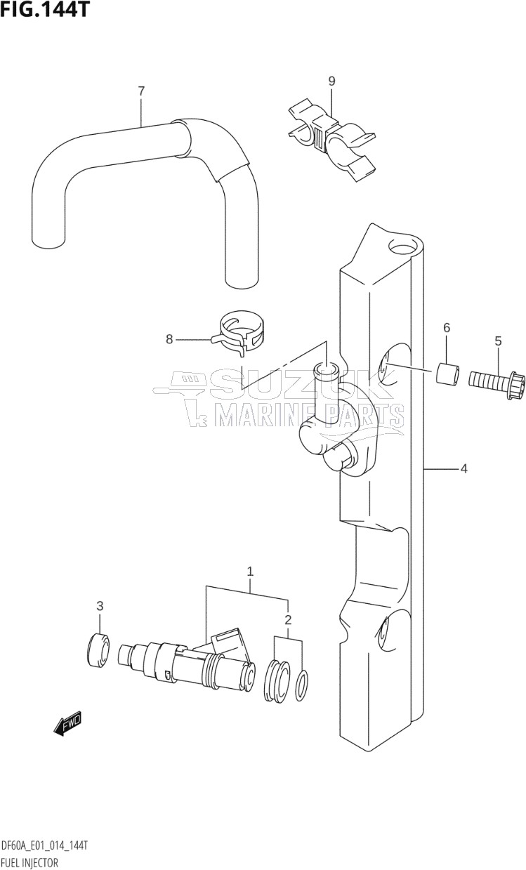 FUEL INJECTOR (DF60AVTH:E01)