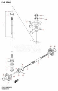 DF20A From 02002F-510001 (P03)  2015 drawing TRANSMISSION (DF20AT:P03)