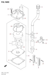 DF90 From 09001F-780001 (E03)  2007 drawing WATER PUMP (K9)