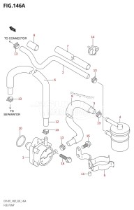 DF140 From 14001F-371001 (E03)  2003 drawing FUEL PUMP (K2,K3,K4,K5,K6)