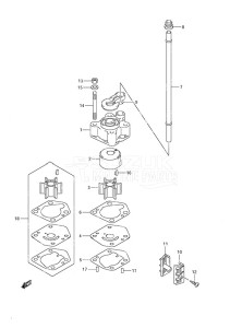 DF 9.9A drawing Water Pump