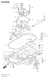 DF175AZ From 17503Z-910001 (E03)  2019 drawing ENGINE HOLDER (DF200AST)