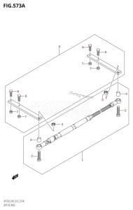 DF200 From 20002F-210001 (E03)  2012 drawing OPT:TIE ROD