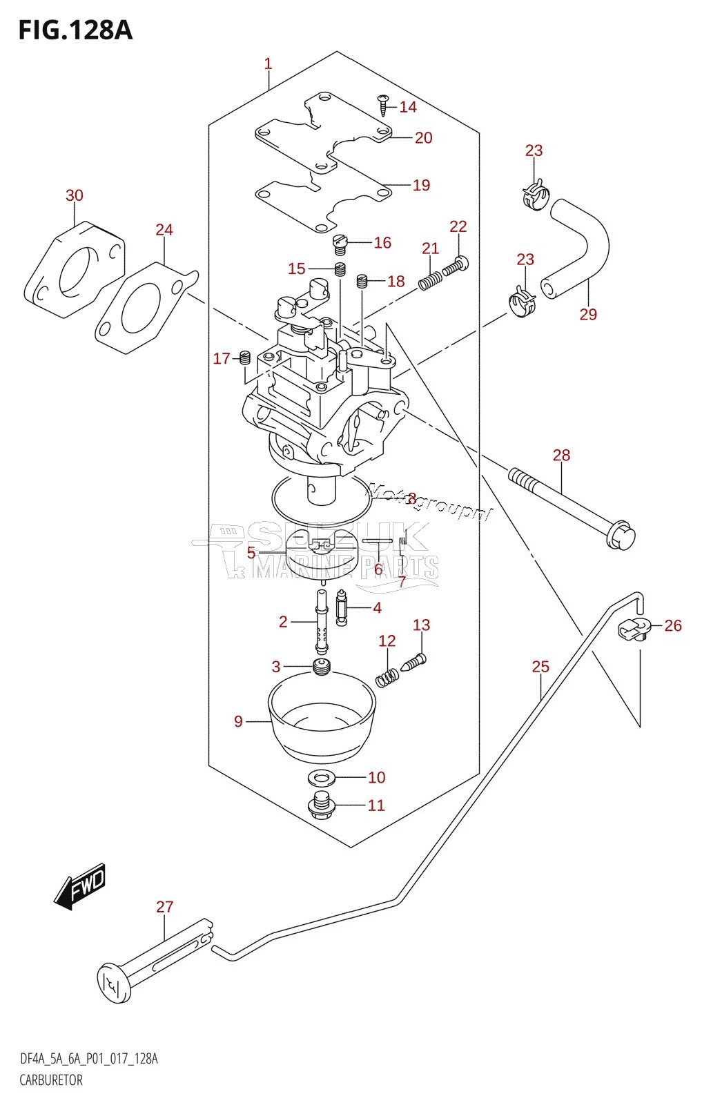 CARBURETOR (DF4A:P01)