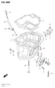 DF70A From 07003F-710001 (E01 E40)  2017 drawing OIL PAN (DF80A:E40)