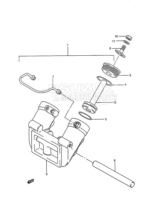 Trim Cylinder (1988 to 1994)