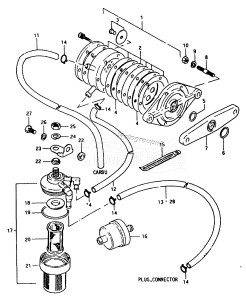 DT20 From 2002-100000 ()  1988 drawing FUEL PUMP