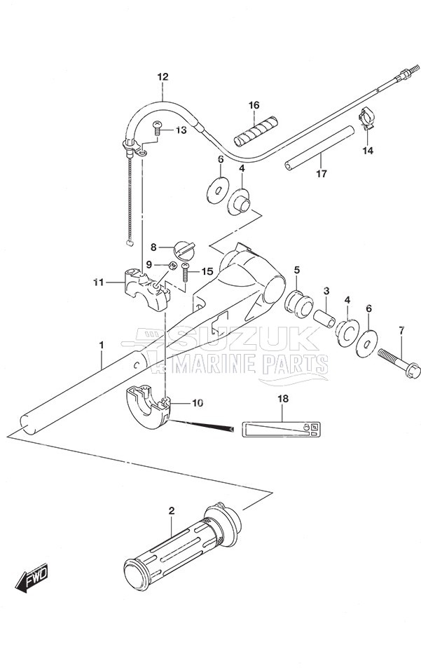 Tiller Handle