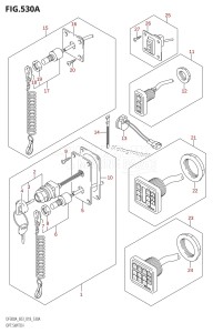 DF250A From 25003P-810001 (E03)  2018 drawing OPT:SWITCH