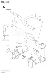 DF115T From 11502F-210001 (E03)  2012 drawing FUEL PUMP